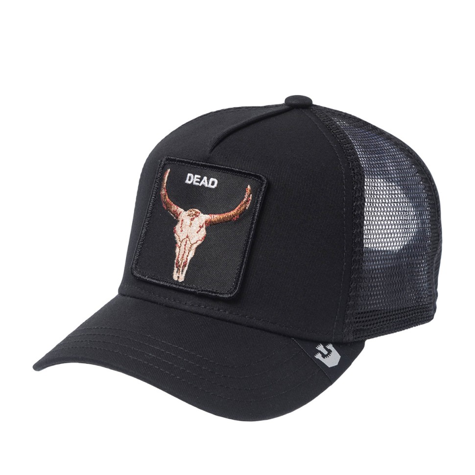Бейсболка GOORIN BROTHERS ANIMAL FARM Dead Skull 101-1664 (черный) 91-888-09-00 в Челябинске в Челябинске