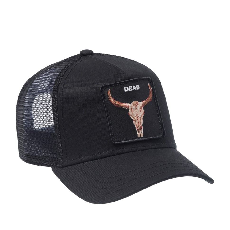 Бейсболка GOORIN BROTHERS ANIMAL FARM Dead Skull 101-1664 (черный) 91-888-09-00 в Челябинске в Челябинске