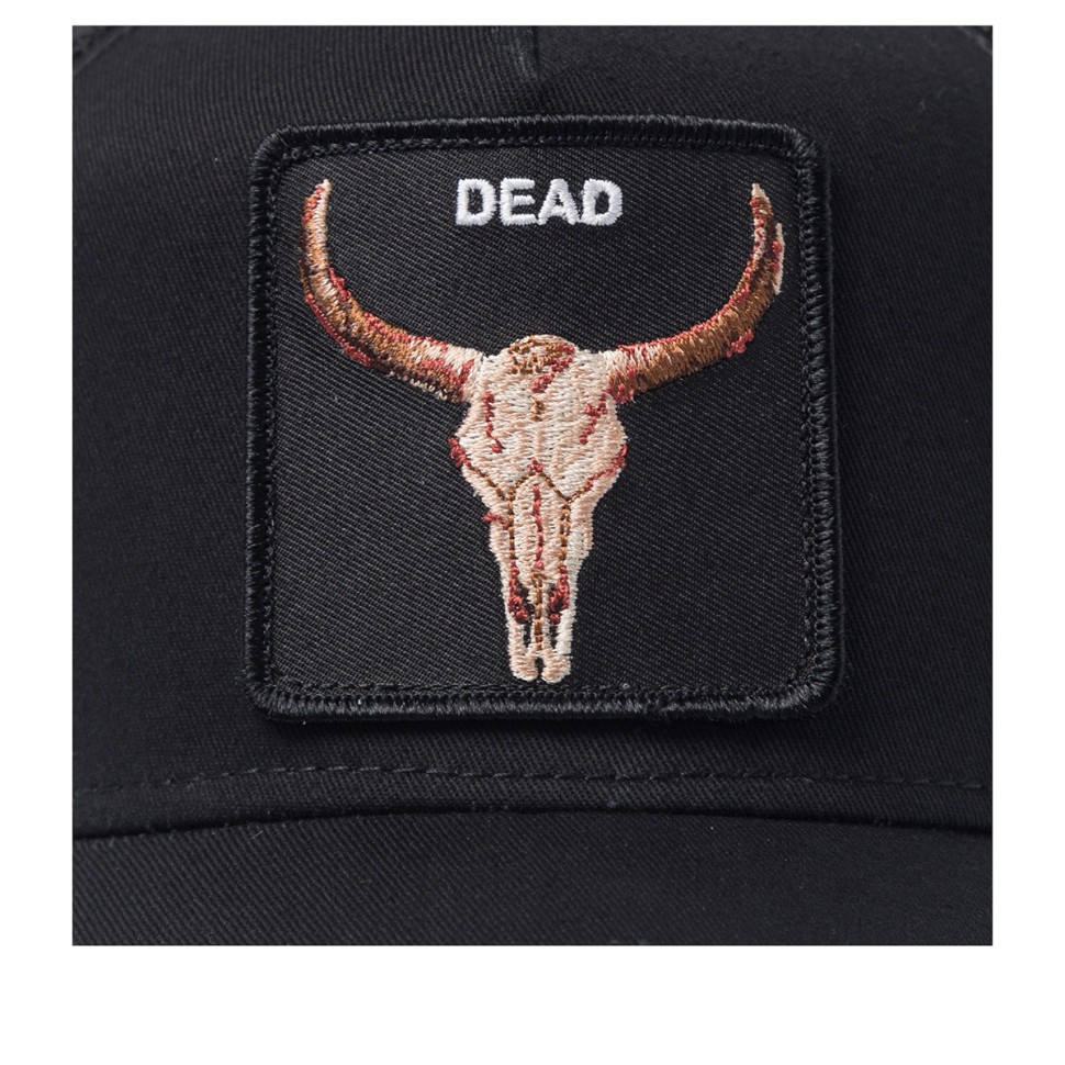 Бейсболка GOORIN BROTHERS ANIMAL FARM Dead Skull 101-1664 (черный) 91-888-09-00 в Челябинске в Челябинске