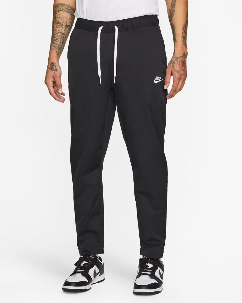 Брюки NIKE M NK CLUB WVN TAPER LEG PANT DX0623-010 в Челябинске  в Челябинске 