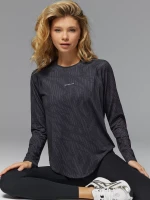 Лонгслив Neverlate NW20.894.9 Черный-серый