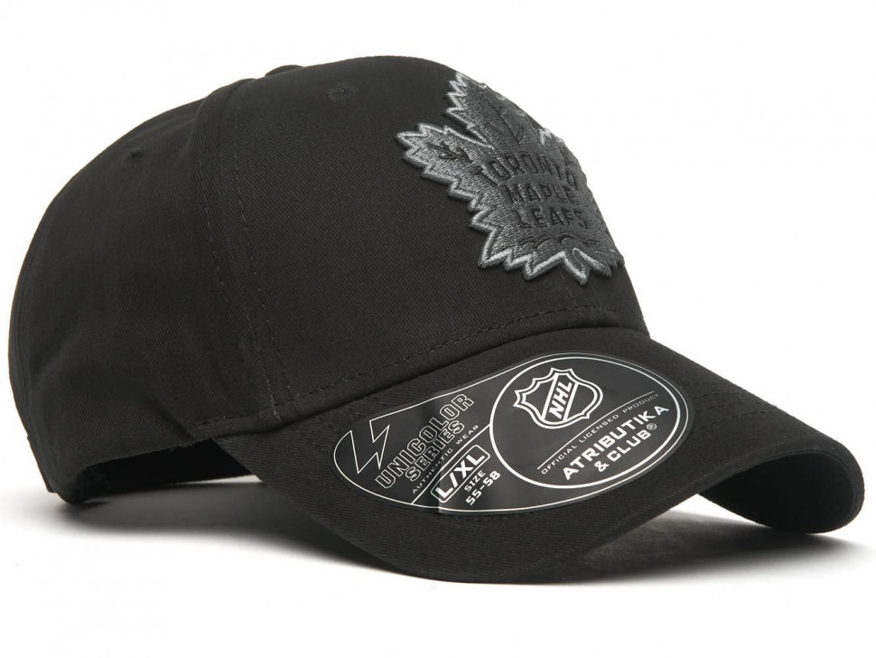 Бейсболка ATRIBUTIKA & CLUB Toronto Maple Leafs, черн. 31598 в Челябинске  в Челябинске 