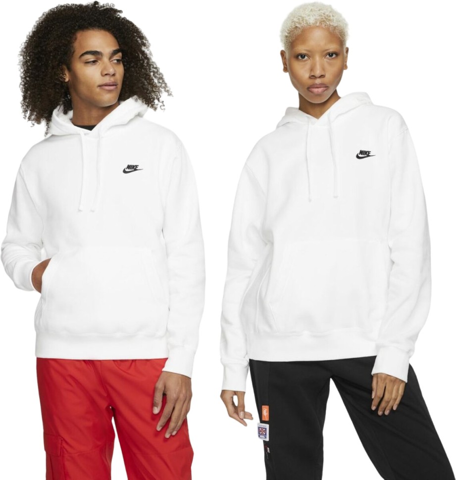 Толстовка Nike Sportswear Club Fleece BV2654-100 в Челябинске в Челябинске