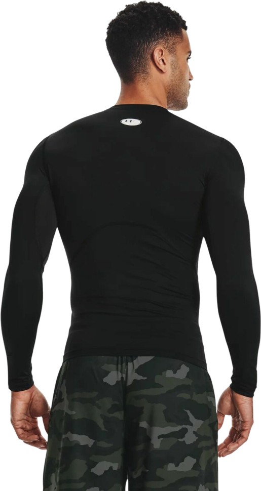 Футболка с длинным рукавом Under Armour UA HG Armour Comp LS 1361524-001 в Челябинске  в Челябинске 