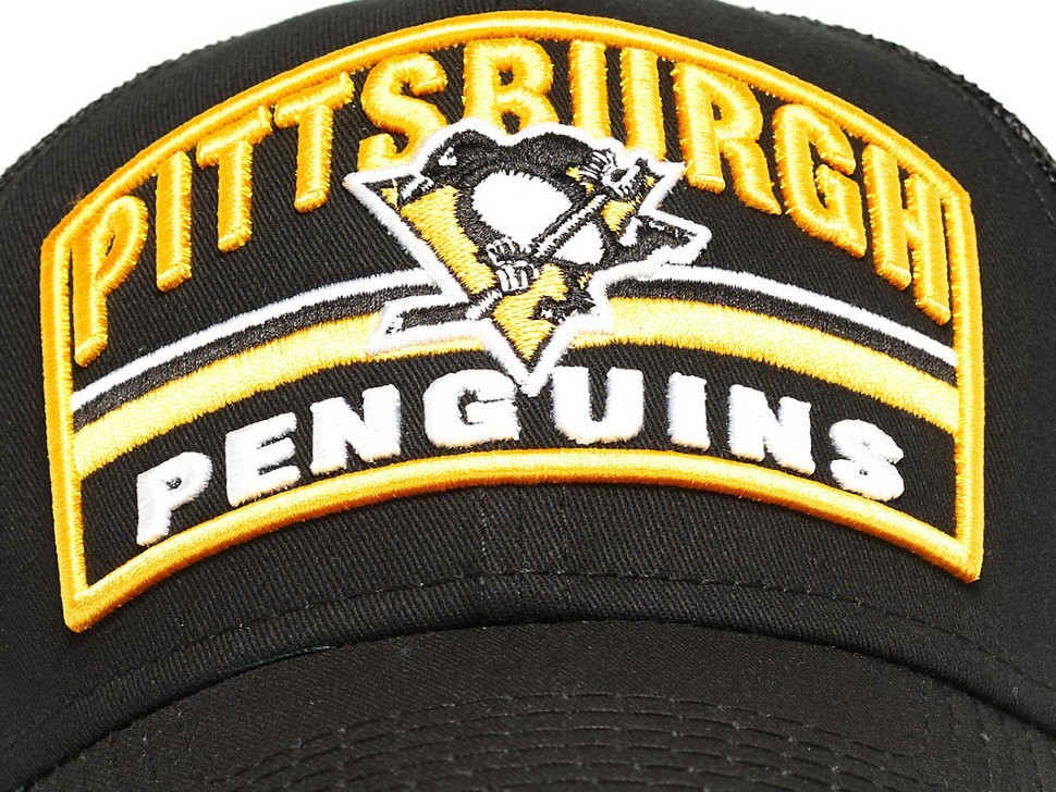 Бейсболка ATRIBUTIKA & CLUB Pittsburgh Penguins, черн. 28161 в Челябинске 