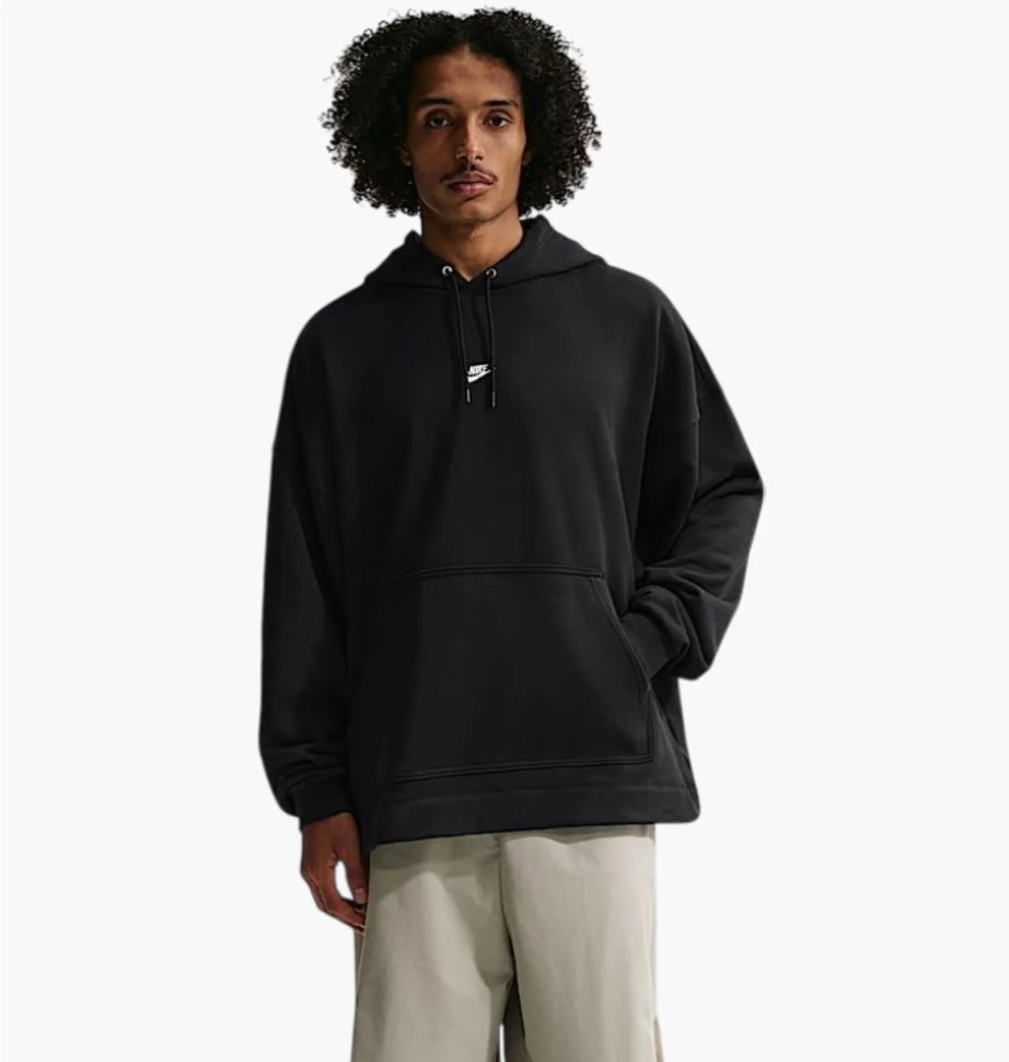 Толстовка Nike M NK CLUB FT OS PO HOODIE IF0745-010 в Челябинске  в Челябинске 