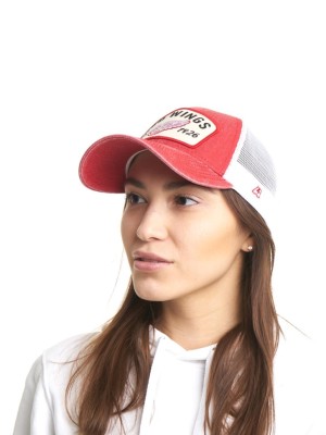 Бейсболка ATRIBUTIKA&amp;CLUB Detroit Red Wings, красн.-бел. 31146