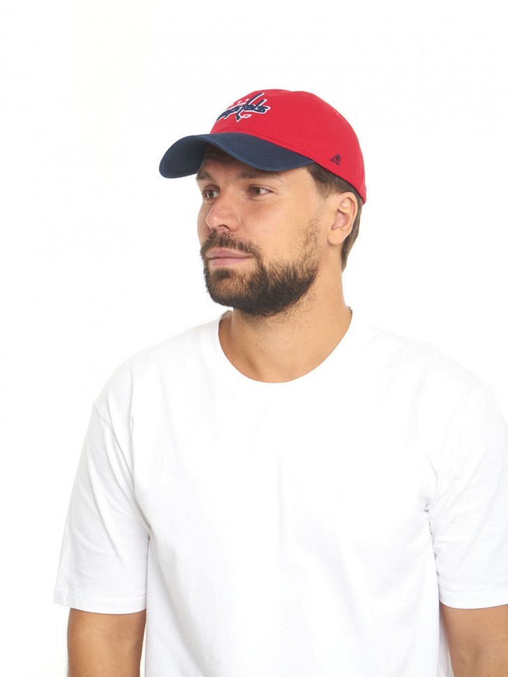 Бейсболка ATRIBUTIKA & CLUB Washington Capitals, красн.-син. 31649 в Челябинске  в Челябинске 