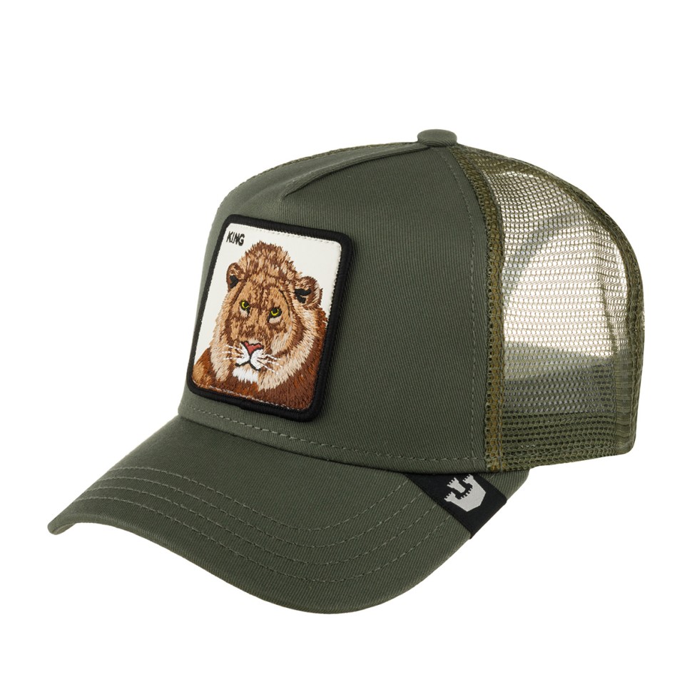 Бейсболка GOORIN BROTHERS ANIMAL FARM KING 101-0388 (оливковый) 91-648-03-00 в Челябинске в Челябинске