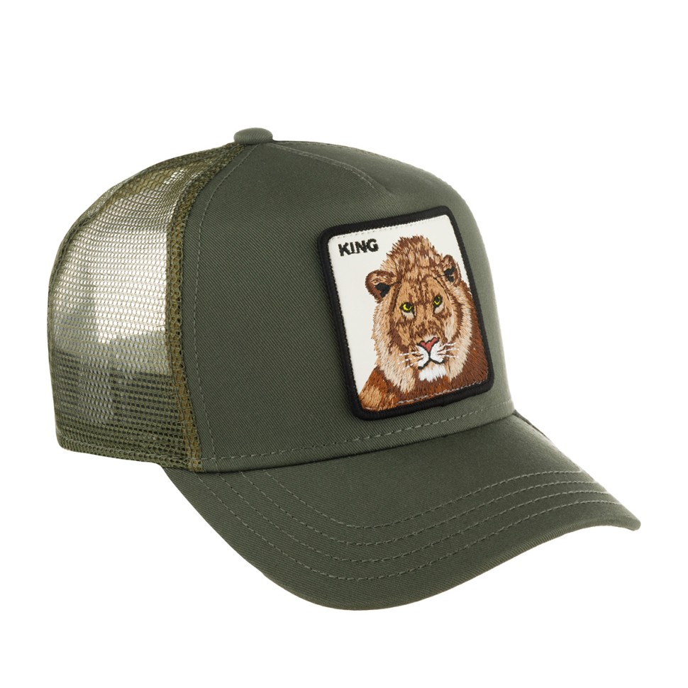 Бейсболка GOORIN BROTHERS ANIMAL FARM KING 101-0388 (оливковый) 91-648-03-00 в Челябинске в Челябинске