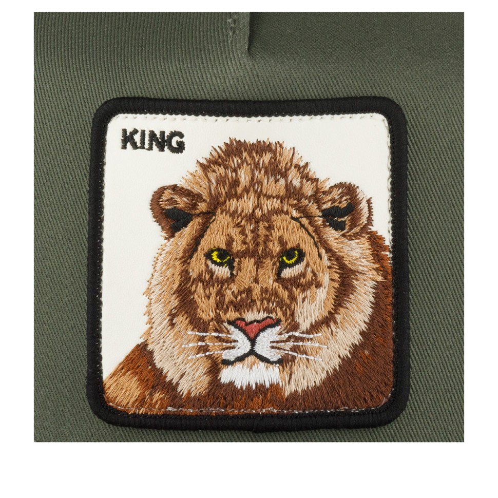 Бейсболка GOORIN BROTHERS ANIMAL FARM KING 101-0388 (оливковый) 91-648-03-00 в Челябинске в Челябинске