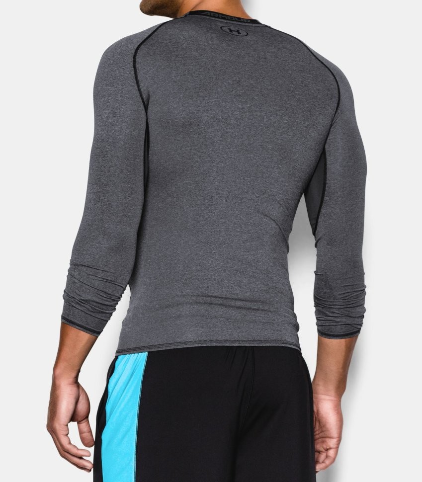 Рашгард Under Armour с длинным рукавом UA HG ARMOUR LS-CBH 1257471-090 в Челябинске  в Челябинске 