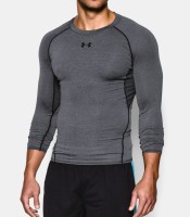 Рашгард Under Armour с длинным рукавом UA HG ARMOUR LS-CBH 1257471-090 в Челябинске  в Челябинске 