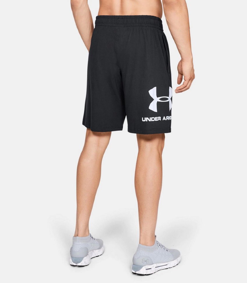 Шорты Under Armour SPORTSTYLE GRAPHIC SHORT Black /  / White 1329300-001 в Челябинске  в Челябинске 