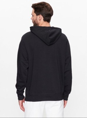 Толстовка New Balance Essentials Stacked Logo French Terry Hoodie MT31537-BK