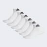 Носки Adidas LIGHT ANK 6PP       WHITE/WHITE/WHITE/WH DZ9398 в Челябинске 