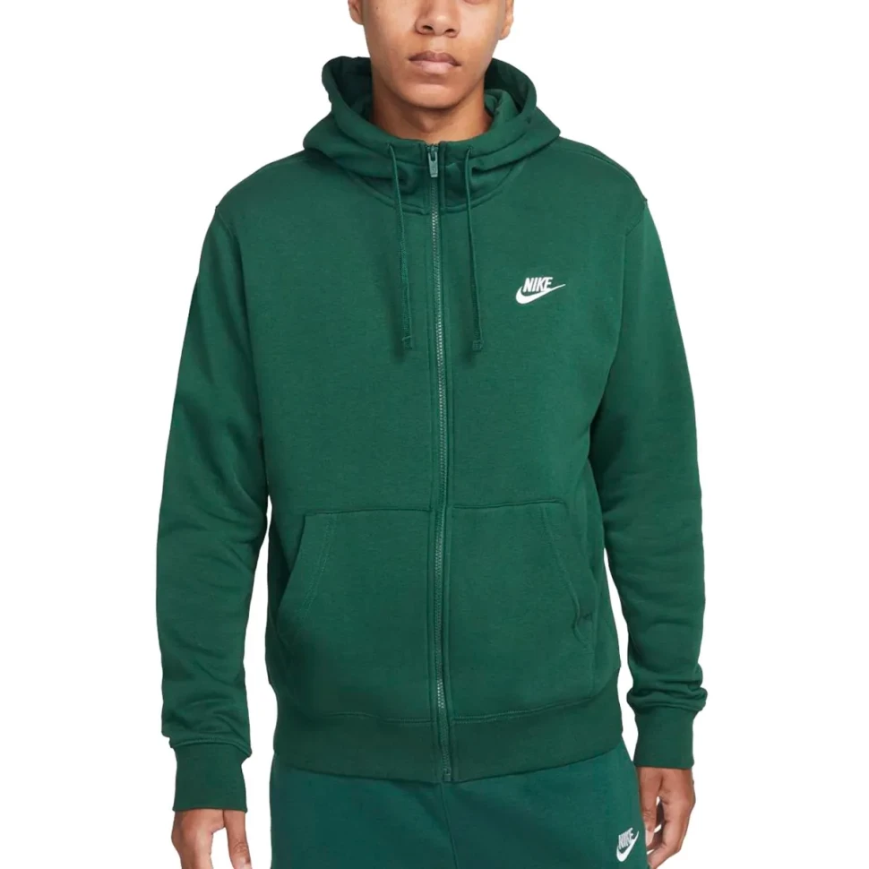 Толстовка Nike M Nsw Club Hoodie Fz Bb BV2645-341 в Челябинске  в Челябинске 