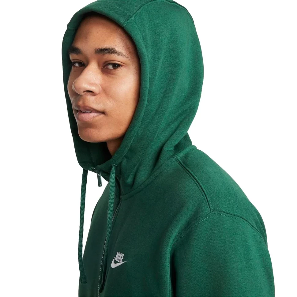 Толстовка Nike M Nsw Club Hoodie Fz Bb BV2645-341 в Челябинске  в Челябинске 