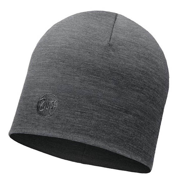 Шапка Buff Merino Heavyweight Hat Solid Grey 111170.937.10.00 в Челябинске  в Челябинске 