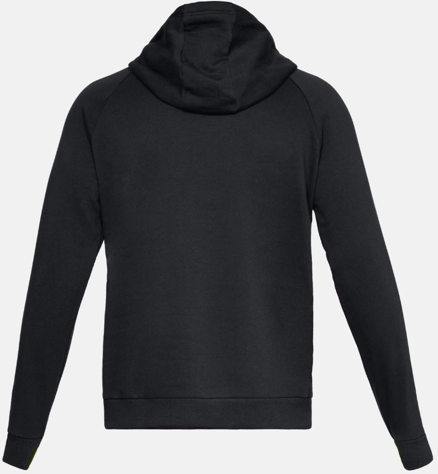 Толстовка Under Armour RIVAL FLEECE LOGO HOODY Black /  / White 1329745-001 в Челябинске  в Челябинске 