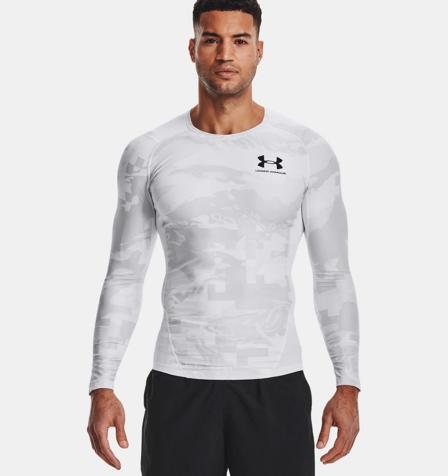 Лонгслив Under Armour UA HG IsoChill Comp Print LS 1361523-100 в Челябинске  в Челябинске 