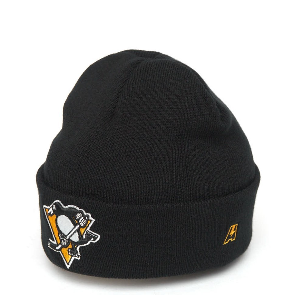 Шапка ATRIBUTIKA & CLUB Pittsburgh Penguins, черн. 59377 в Челябинске  в Челябинске 