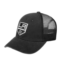 Бейсболка AMERICAN NEEDLE 41152B-LAK Los Angeles Kings Raglan Bones (черный) 06-429-09-00 в Челябинске  в Челябинске 
