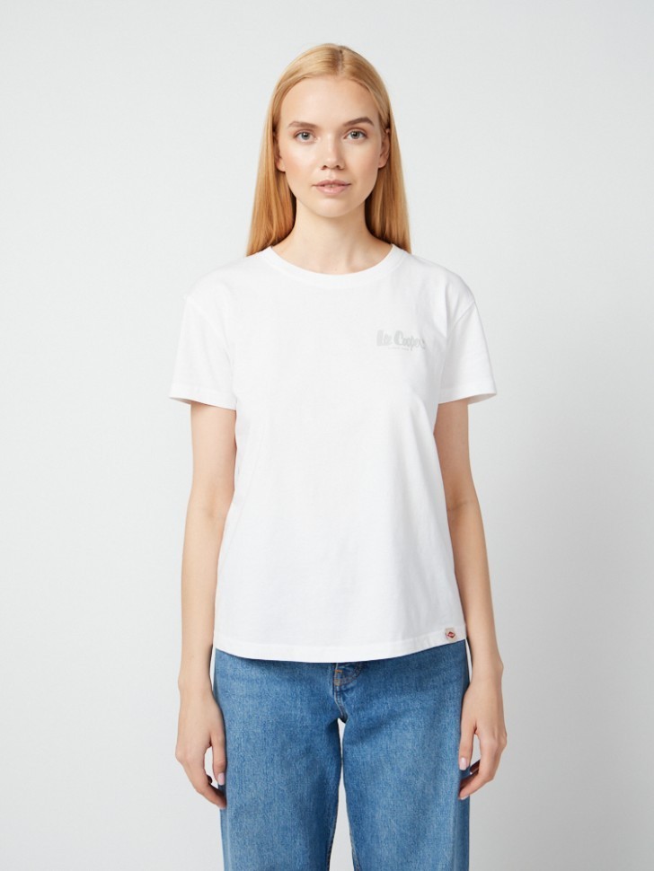 Футболка Lee Cooper MT4A122270BSLC3/WHT в Челябинске  в Челябинске 