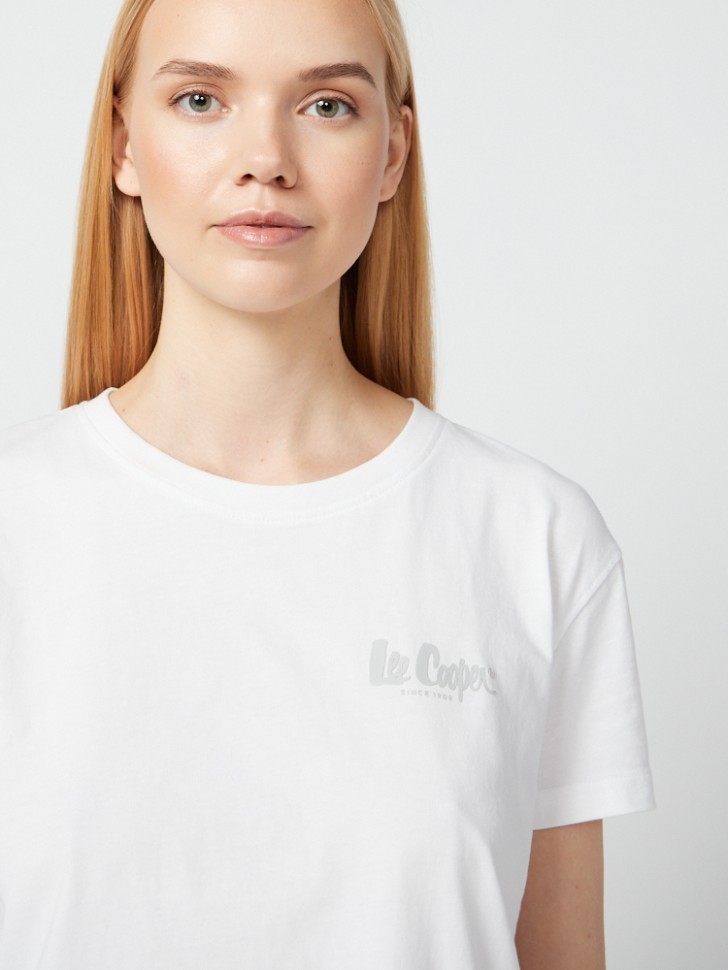Футболка Lee Cooper MT4A122270BSLC3/WHT в Челябинске  в Челябинске 