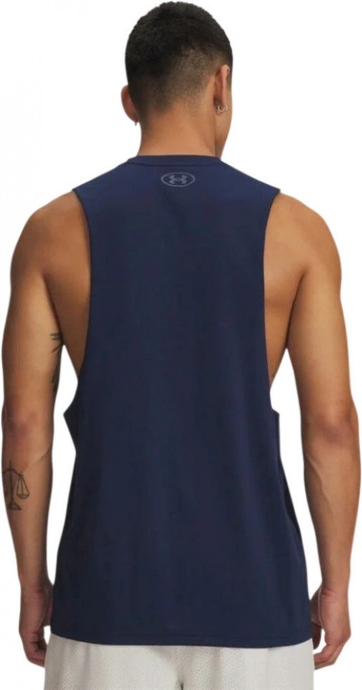 Майка Under Armour UA LEFT CHEST CUT OFF TANK 1329286-409 в Челябинске  в Челябинске 
