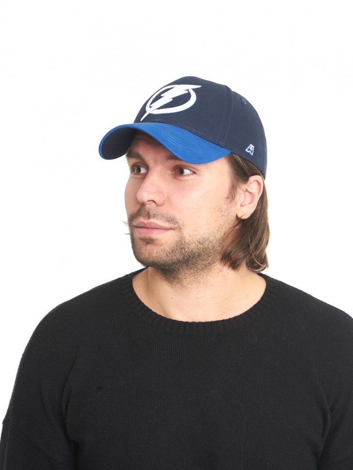 Бейсболка ATRIBUTIKA & CLUB Tampa Bay Lightning, син.-голуб. 31226 в Челябинске  в Челябинске 