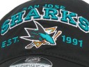 Бейсболка ATRIBUTIKA & CLUB San Jose Sharks, черн. 31216