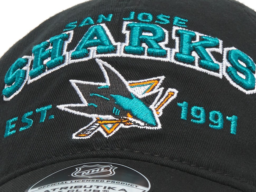 Бейсболка ATRIBUTIKA & CLUB San Jose Sharks, черн. 31216 в Челябинске  в Челябинске 