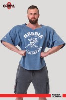 Футболка Nebbia Washed Rag Top GOLDEN AGE 788 Blue в Челябинске  в Челябинске 