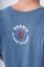 Футболка Nebbia Washed Rag Top GOLDEN AGE 788 Blue в Челябинске в Челябинске