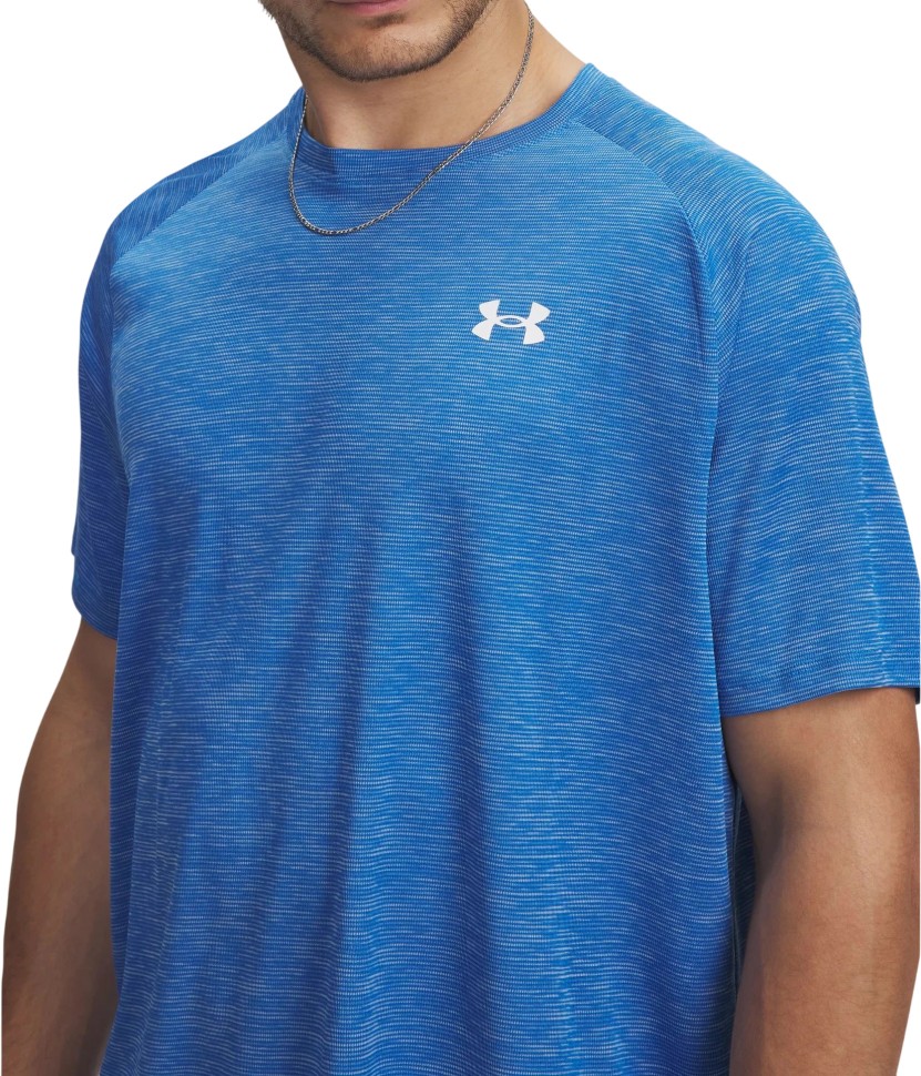Футболка Under Armour UA Tech Textured SS 1382796-402 в Челябинске  в Челябинске 
