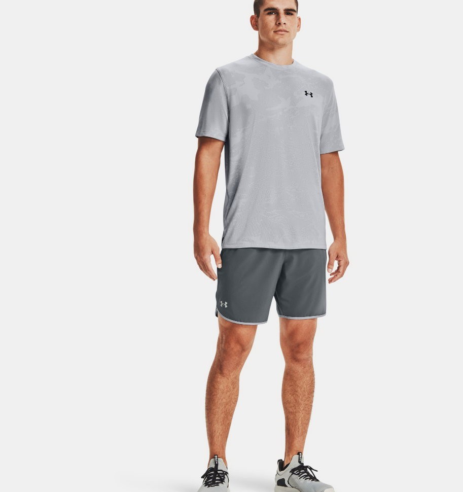 Футболка Under Armour UA Training Vent Camo  SS 1361503-011 в Челябинске  в Челябинске 