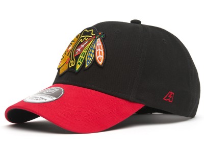 Бейсболка ATRIBUTIKA &amp; CLUB Chicago Blackhawks, черн.-красн. 31227