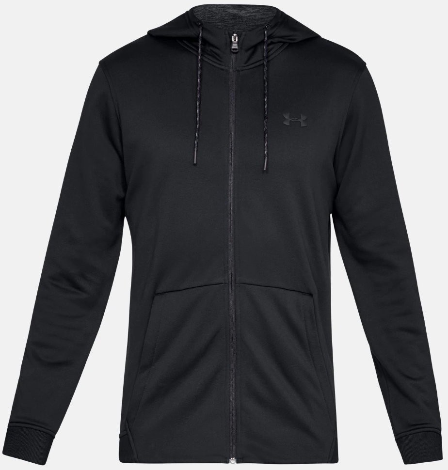 Толстовка Under Armour ARMOUR FLEECE FZ HOODIE Black /  / Black 1320744-001 в Челябинске  в Челябинске 