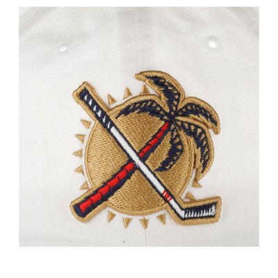 Бейсболка AMERICAN NEEDLE 40742C-FLP Florida Panthers Blue Line NHL (белый) 06-958-17-00