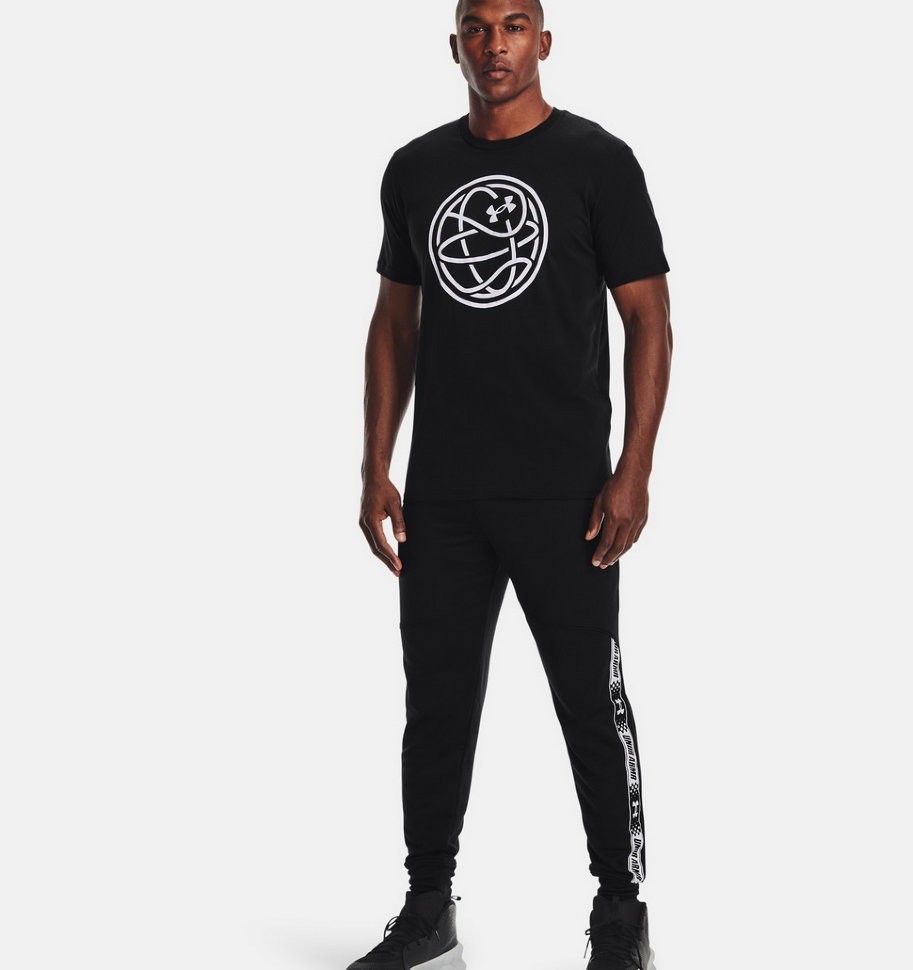 Футболка Under Armour UA HOOPS ICON TEE 1361920-001 в Челябинске  в Челябинске 