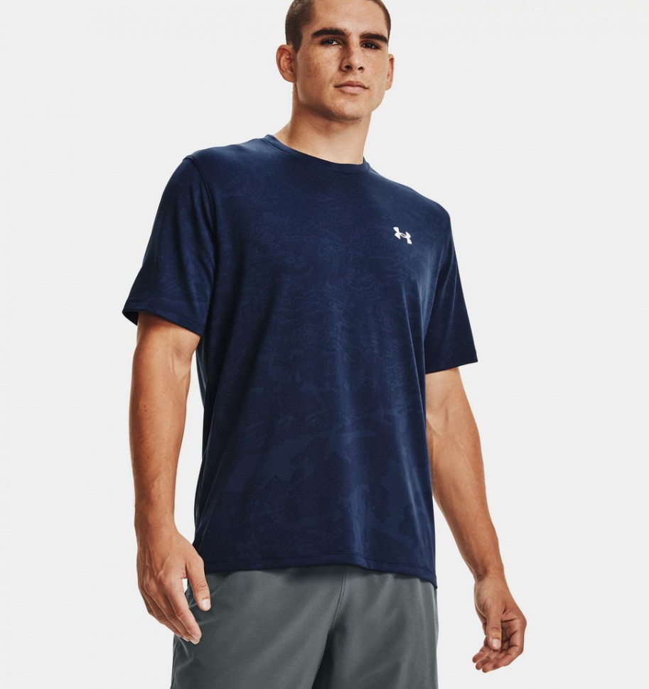 Футболка Under Armour UA Training Vent Camo  SS 1361503-408 в Челябинске  в Челябинске 