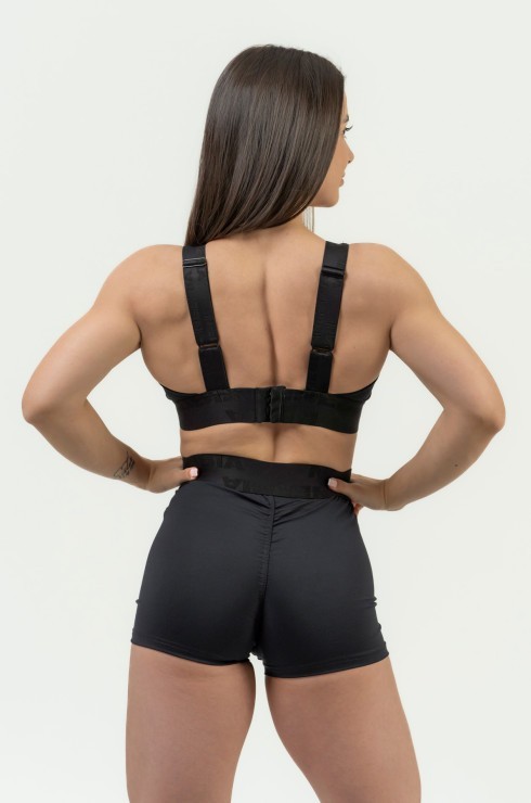 Топ NEBBIA 844 Women's Padded Sports Bra INTENSE Iconic Black в Челябинске  в Челябинске 