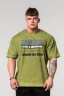 Футболка Nebbia Washed-off Oversized T-shirt HERITAGE 355 Green в Челябинске  в Челябинске 