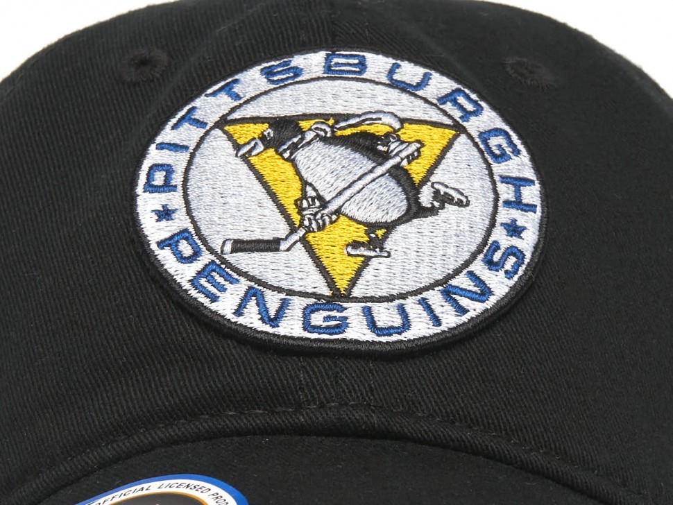 Бейсболка ATRIBUTIKA & CLUB Pittsburgh Penguins, черн. 31693 в Челябинске  в Челябинске 