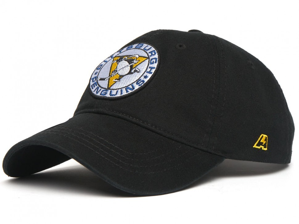 Бейсболка ATRIBUTIKA & CLUB Pittsburgh Penguins, черн. 31693 в Челябинске  в Челябинске 