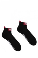 Носки Nebbia короткие "Smash it" ankle lenght socks black 102 в Челябинске  в Челябинске 