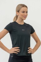 Футболка Nebbia 438 fit activewear t-shirt Airy black в Челябинске  в Челябинске 