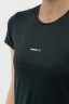 Футболка Nebbia 438 fit activewear t-shirt Airy black в Челябинске 