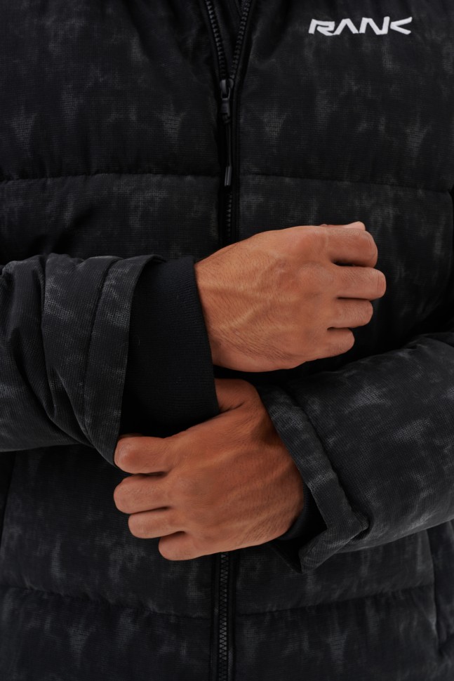 Куртка RANK Man, PROOF-TEX BL Printed Jacket, Black effect 1004020-090 в Челябинске в Челябинске